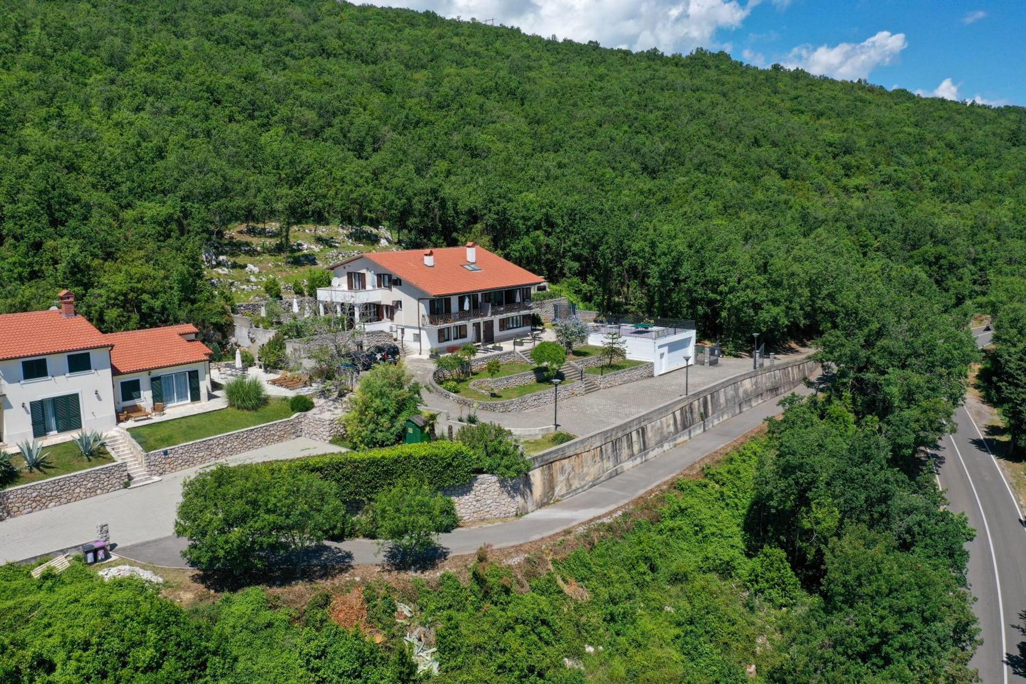 Apartments Near The Beach, With Terraces And Seaview At House B. Mošćenička Draga 外观 照片